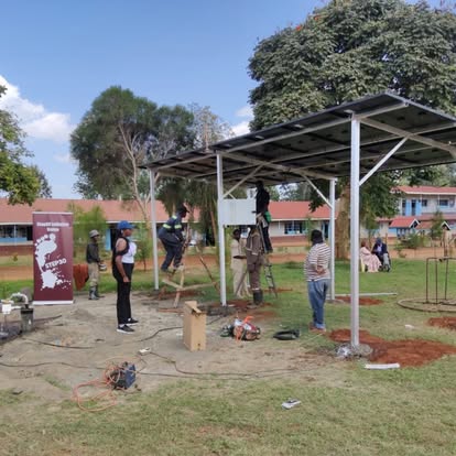 Kitale Primary School borehole